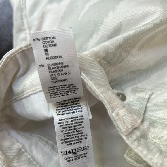 GAP White/Gray Print Jeans- Size 25- Excellent Condition - Picture 9 of 9